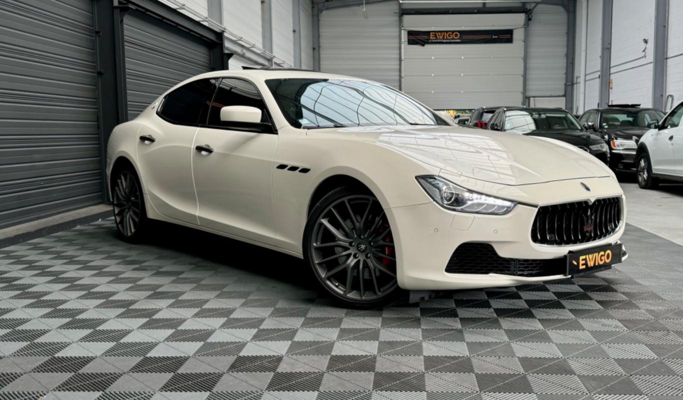 Maserati Ghibli - 3.0 V6 410 S Q4 TOIT OUVRANT/CARBONE/JANTES 21'